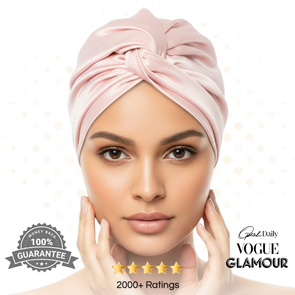 SILUNE™ 100% Mulberry Silk Classic Hair Bonnet