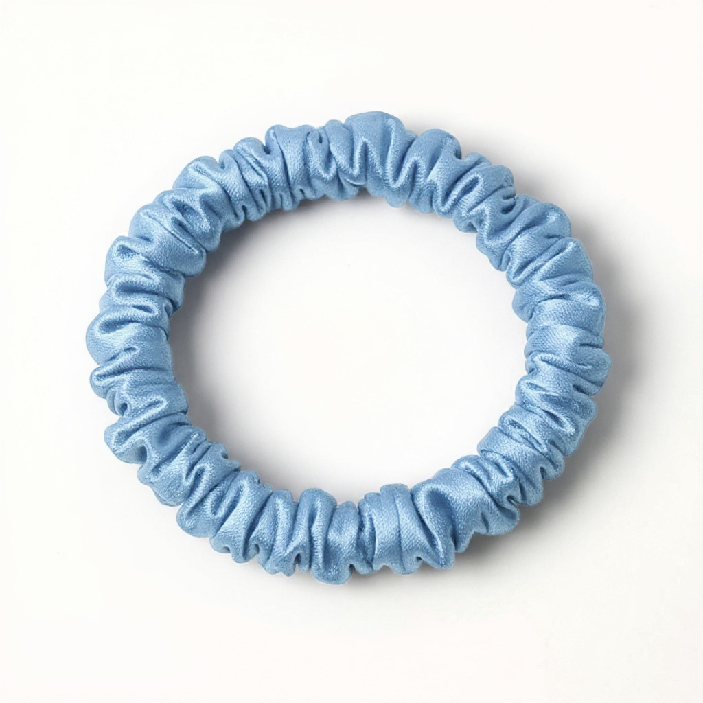 SILUNE™ 100% Mulberry Silk Skinny Hair Scrunchie