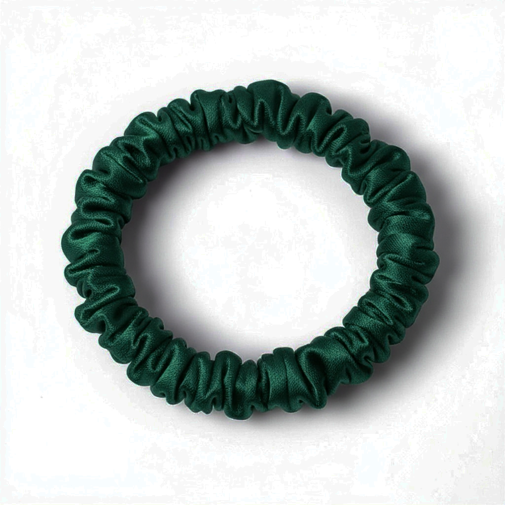 SILUNE™ 100% Mulberry Silk Skinny Hair Scrunchie