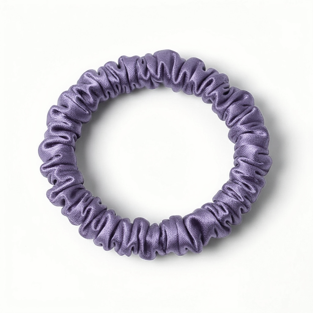 SILUNE™ 100% Mulberry Silk Skinny Hair Scrunchie