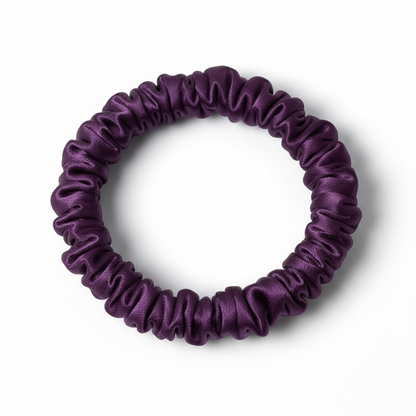SILUNE™ 100% Mulberry Silk Skinny Hair Scrunchie