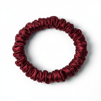 SILUNE™ 100% Mulberry Silk Skinny Hair Scrunchie