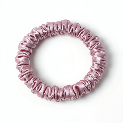 SILUNE™ 100% Mulberry Silk Skinny Hair Scrunchie